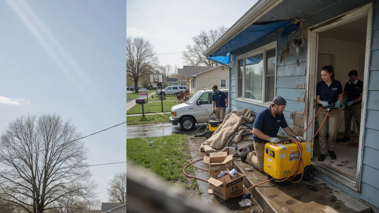 Basement Flood Cleanup in Pearisburg, VA near me